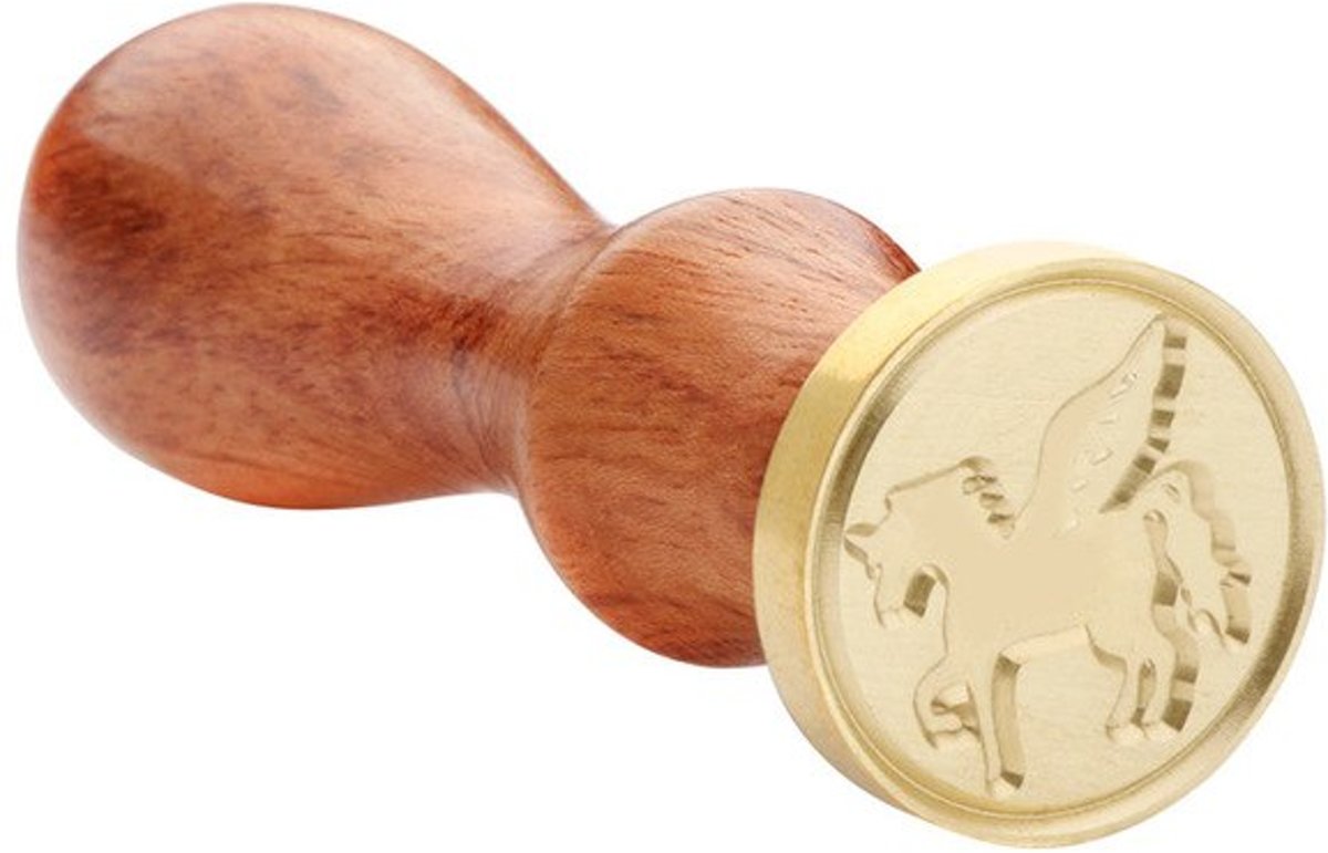 Houten Stempel met Eenhoorn | Wax Seal | Stempelen